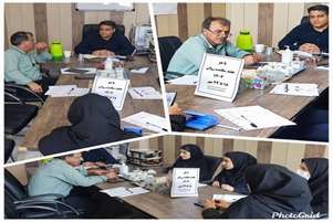 اولین جلسه درون بخشی هفته سلامت روان 